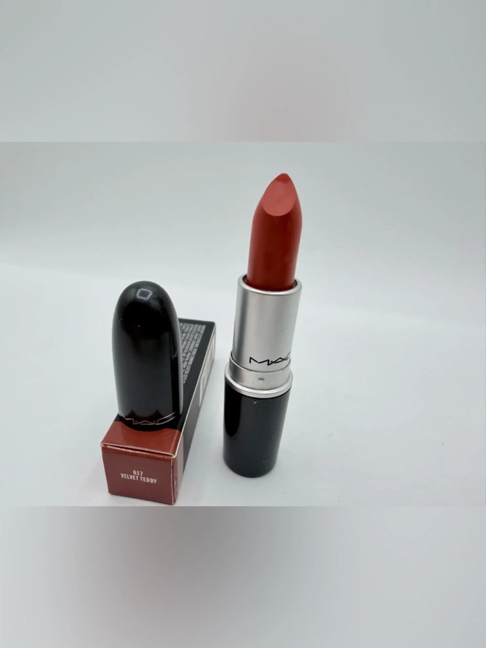 MAC Cosmetics Matte Lipstick in the iconic shade 617 Velvet Teddy